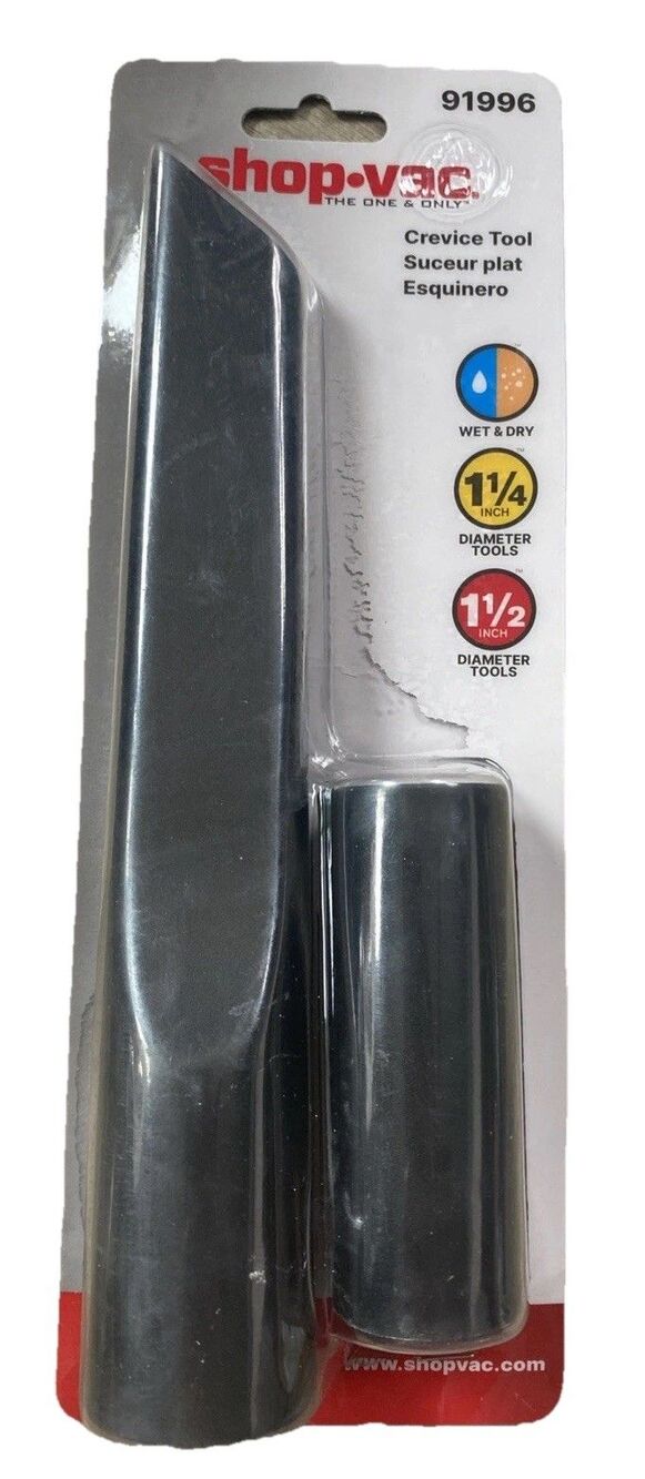 Shop-Vac® 1-1/2 inch diameter Crevice Tool - 91996 New Open Box